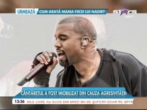 Kanye West, în cătușe la spital!
