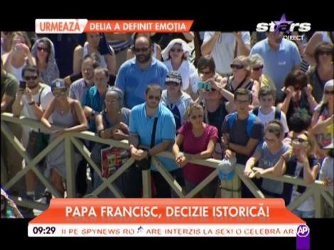 Papa Francisc iartă păcatul avortului! Este o decizie istorică la Vatican