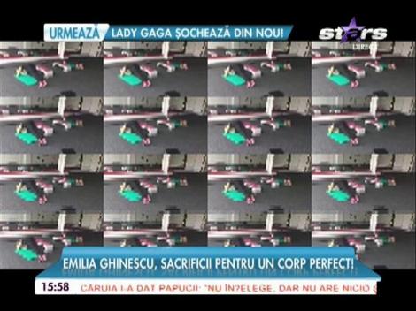 Emilia Ghinescu, sacrificii pentru un corp perfect
