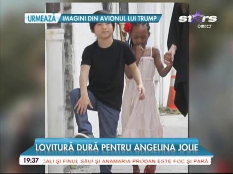 Angelina Jolie poate rămâne fără unul dintre copii