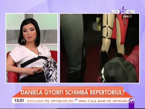 Daniela Gyorfi filmează un nou videoclip: "Nu mă mărit cu George Tal!"