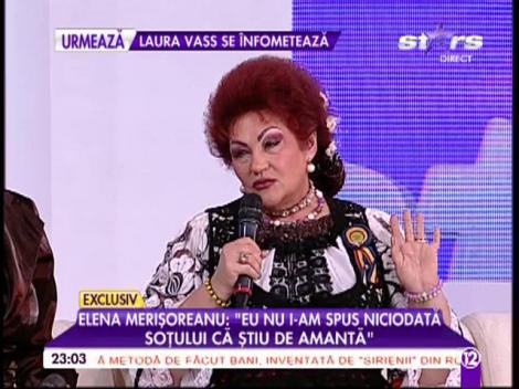 Elena Merișoreanu: ”O să-mi fac operație de ridicare a pleoapelor”