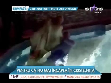 Sile Cămătaru a ales să fie botezat a doua oară