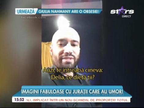 Ce fac Mihai Bendeac şi Delia în pauzele emisiunii iUmor