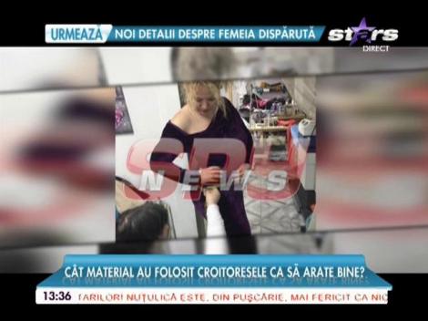 Oana Lis profită de anii de studenție! Se pregăteşte pentru Balul Bobocilor. Și ce rochie a ales! A avut nevoie de muuuult material