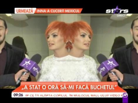Alexandra Stan, cucerită cu gesturi simple