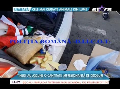 Un kilogram de droguri, ascuns într-un Moș Crăciun!