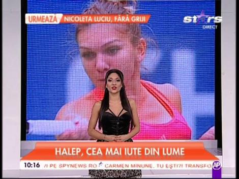 Simona Halep este cea mai iute jucătoare din lume