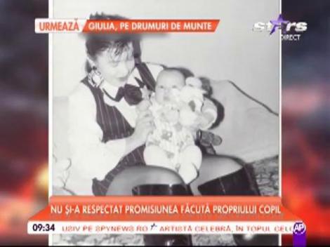 Silvia Dumitrescu nu și-a respectat promisiunea făcută propriului copil