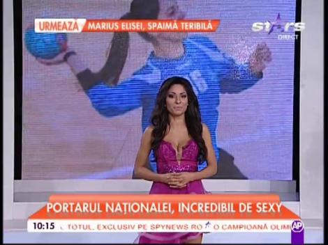 Elena Voicu își depune candidatura pentru titlul de Miss Handbal