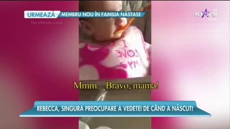 Rebecca, singura preocupare a Andreei Tonciu de când a născut!