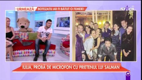 Iulia Vântur cântă cu prietenul lui Salman Khan