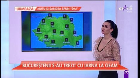 Meteo, 29 noiembrie 2016. A venit zăpada şi în Capitală