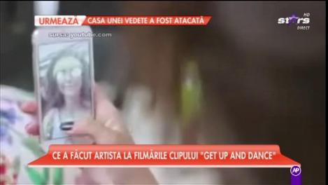 Ce a făcut Antonia la filmările noului clip