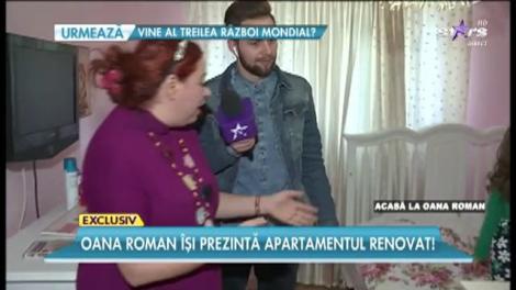 Oana Roman își prezintă apartamentul renovat