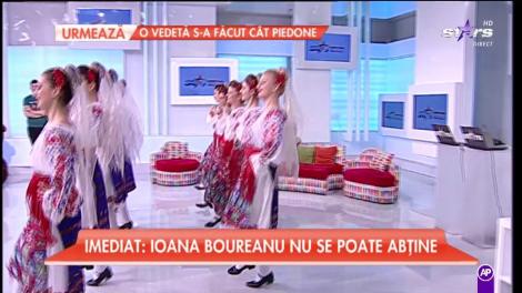 Ansamblul folcloric "Salba Prahovei", spectacol în platoul Star Matinal