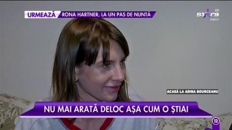 Adina Bourceanu, schimbare radicală de look