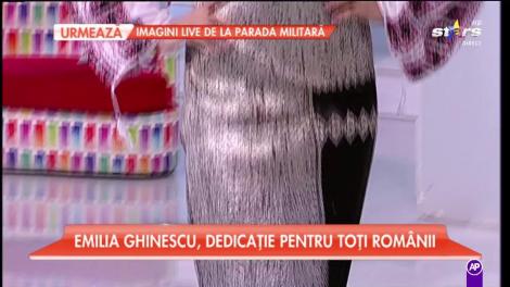 Emilia Ghinescu, dedicație pentru toți românii