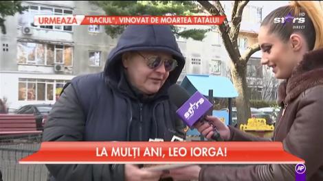 Leo Iorga își sărbătorește ziua de naștere
