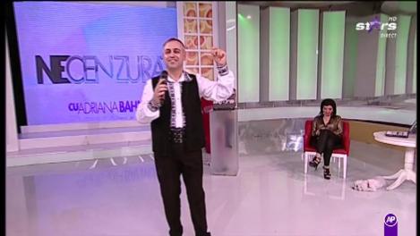 Nicolae Datcu, imitator de meserie, spectacol senzațional în platoul Necenzurat