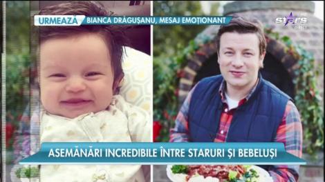 Asemănări incredibile între staruri și bebeluși