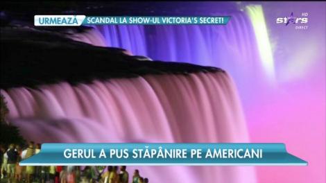 Gerul a paralizat Statele Unite. Celebra cascadă Niagara a îngheţat!