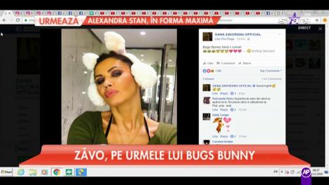 Oana Zăvoranu, pe urmele lui Bugs Bunny