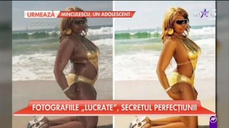 Fotografiile "lucrate", secretul perfecţiunii vedetelor