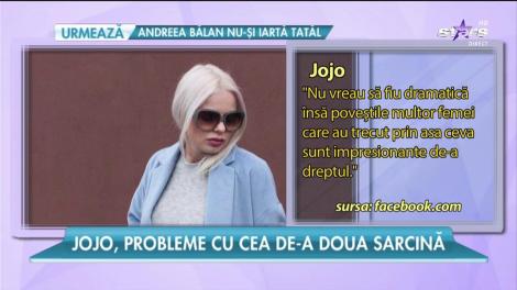 Jojo suportă chinuri cumplite pentru a își aduce pe lume cel de-al doilea copil