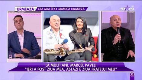 Marcel Pavel își sărbătorește ziua de naștere în platoul Agentului Vip