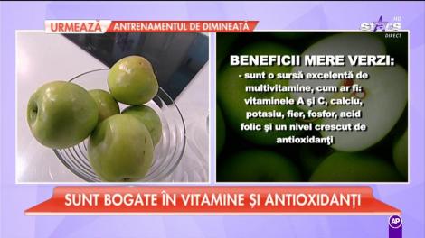 Beneficiile merelor verzi