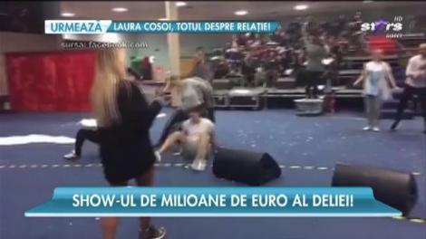 Imagini în premieră de la show-ul de milioane de euro al Deliei!