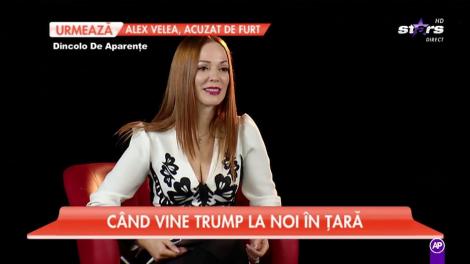 Ramona Bădescu, discuție privată cu Donald Trump: ”I-am spus că româncele sunt foarte frumoase”