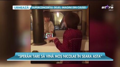 Ce cadouri au primit vedetele de Moș Nicolae