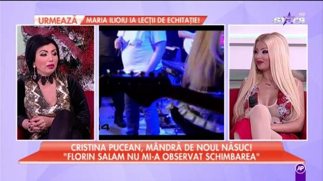 Dansatoarea lui Florin Salam a scăpat de complexe!