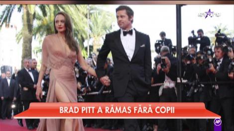 Brad Pitt a rămas fără copii! Angelina a primit toate drepturile de custodie