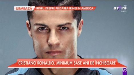 Cristiano Ronaldo ar putea înfunda puşcăria în următorii şase ani