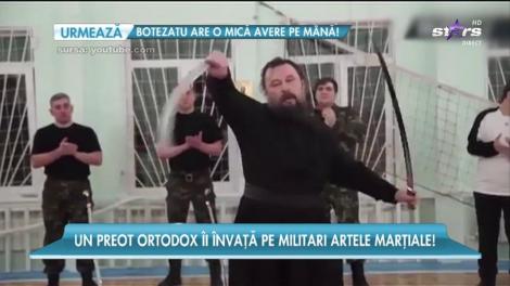 Un preot ortodox propovăduiește cuvântul Domnului cu mișcări de karate! Ziua spovedește, noaptea devine ninja!