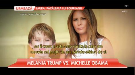 Melania Trump și Michelle Obama, asemănări și deosebiri