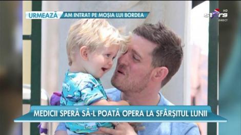 Noah, fiul lui Michael Buble, a început chimioterapia