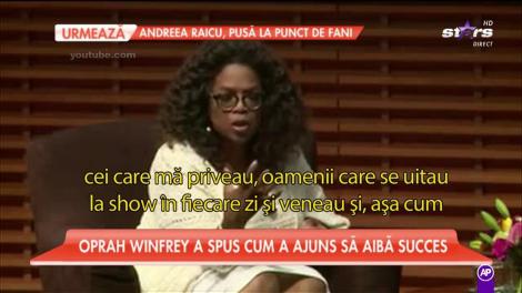 Oprah Winfrey, rețeta unei cariere în televiziune de succes