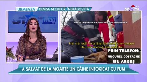 Detalii neștiute despre pompierul din Argeș care a resuscitat un câine intoxicat cu fum