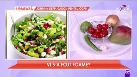 Asistenta de la Star Matinal pregătește salată cu guacamole și quinoa