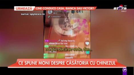 Monica Gabor, LIVE din casa lui Mr. Pink! A făcut turul "palatului", dar nu a uitat să-și arate inelul cu diamante