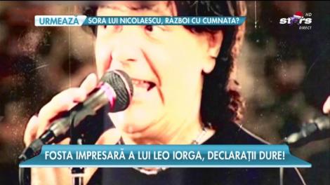 Florenţa Marin, fosta impresară a lui Leo Iorga, a răbufnit!