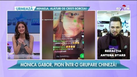 Monica Gabor, pion într-o grupare chineză!