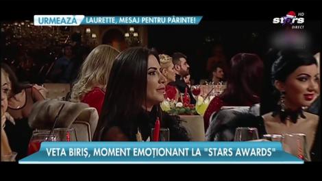 Veta Biriş, moment emoţionant la Gala Stars Awards