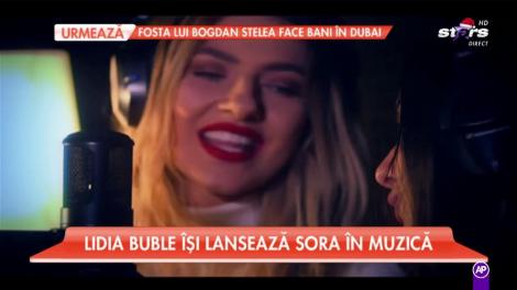 Lidia Buble și-a lansat sora în muzică