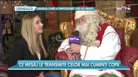 Ce mesaj le transmite Moș Crăciun celor mai cuminți copii