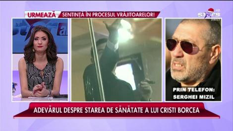 Cristi Borcea, internat la spital pentu o serie de tratamente legate de afecțiunile sale cardiace